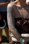Plenty of skin was on display at Coachella, and we couldn't help