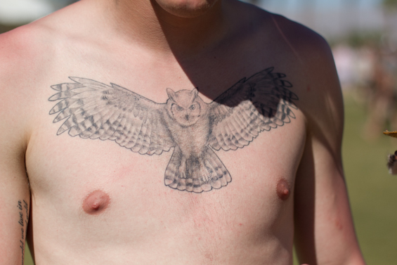 Plenty of skin was on display at Coachella, and we couldn't help