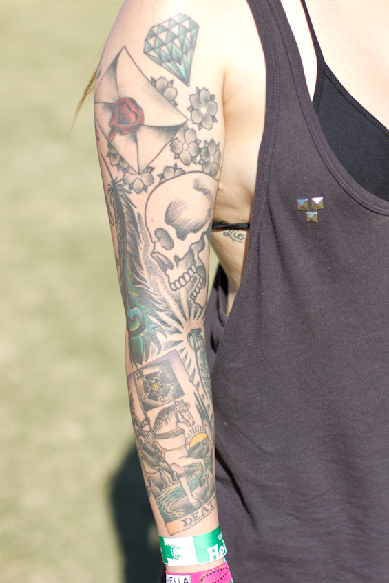 Plenty of skin was on display at Coachella, and we couldn't help