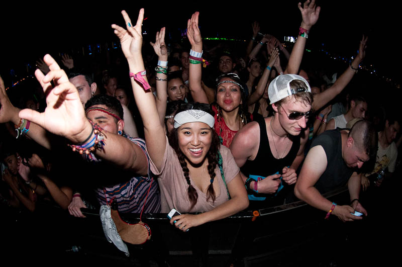 For electronic dance music fans, the Sahara Tent is the center of