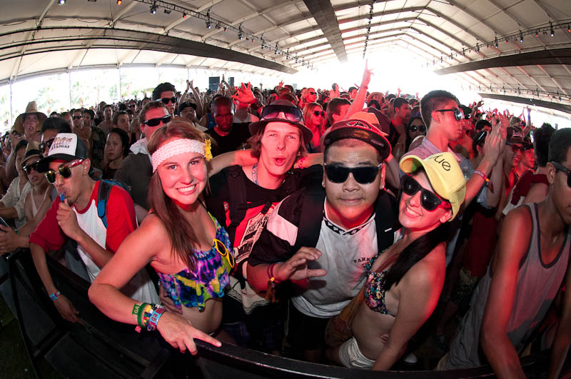 For electronic dance music fans, the Sahara Tent is the center of