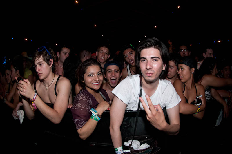 For electronic dance music fans, the Sahara Tent is the center of