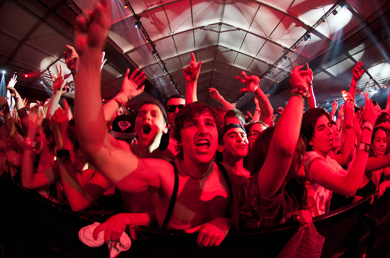For electronic dance music fans, the Sahara Tent is the center of