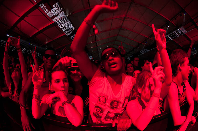 For electronic dance music fans, the Sahara Tent is the center of