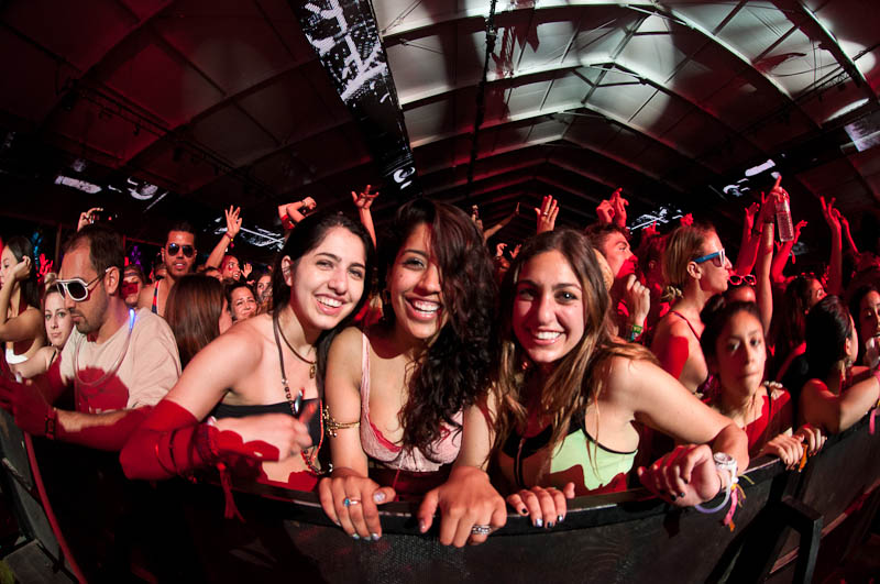 For electronic dance music fans, the Sahara Tent is the center of