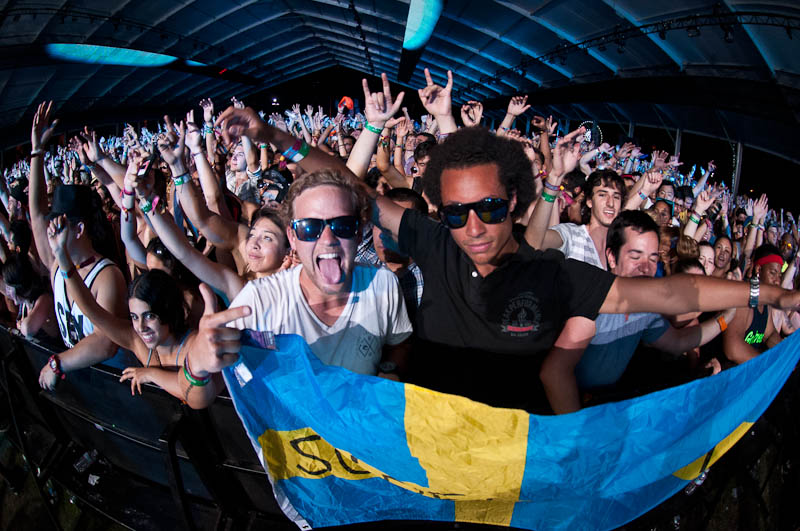 For electronic dance music fans, the Sahara Tent is the center of