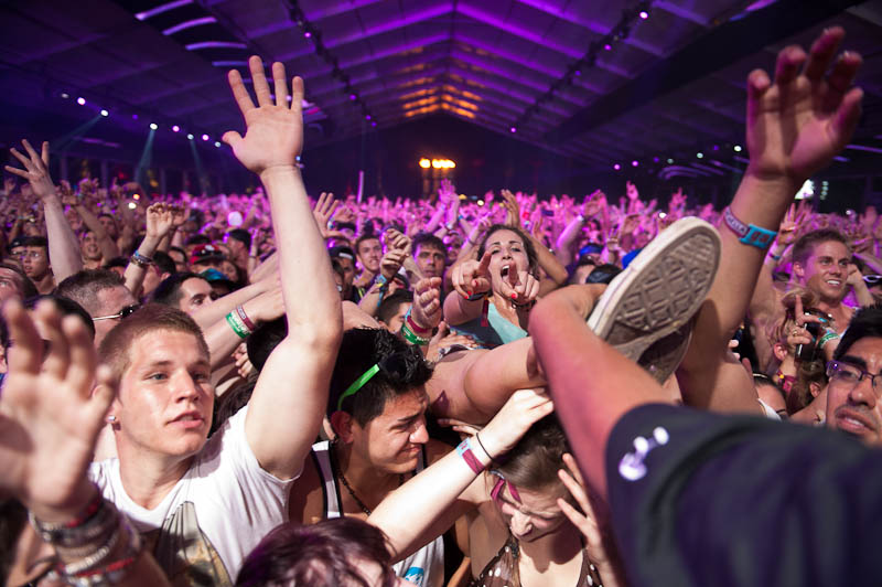 For electronic dance music fans, the Sahara Tent is the center of