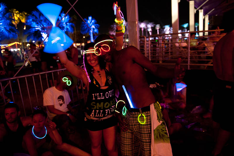 For electronic dance music fans, the Sahara Tent is the center of