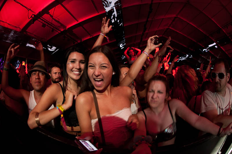 For electronic dance music fans, the Sahara Tent is the center of