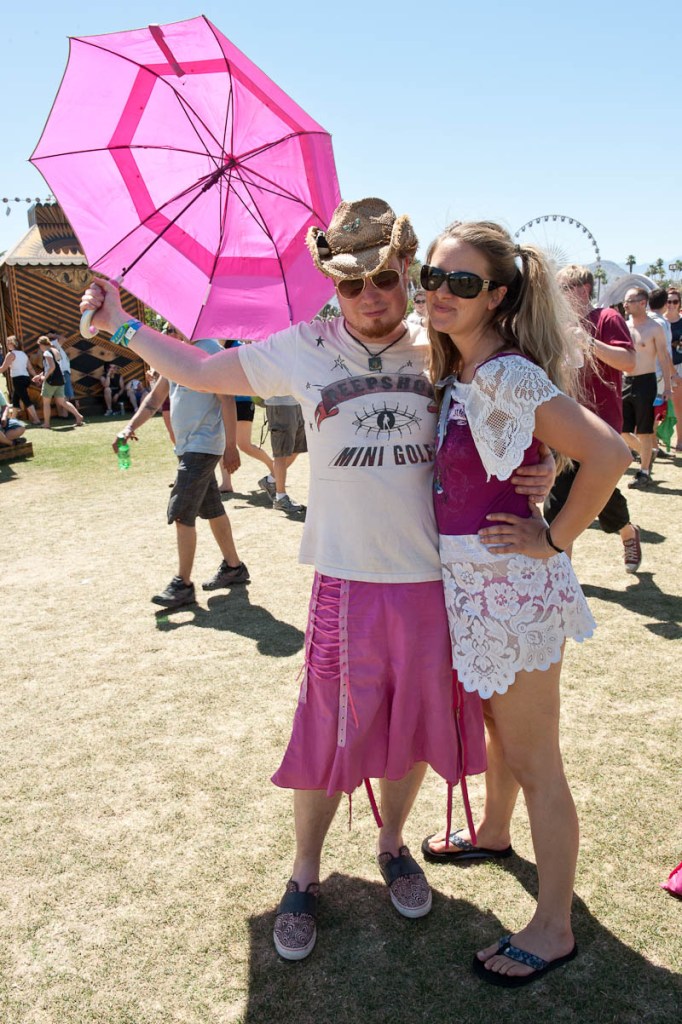 As temperatures broke triple digits at the Polo Fields, Coachella attendees had
