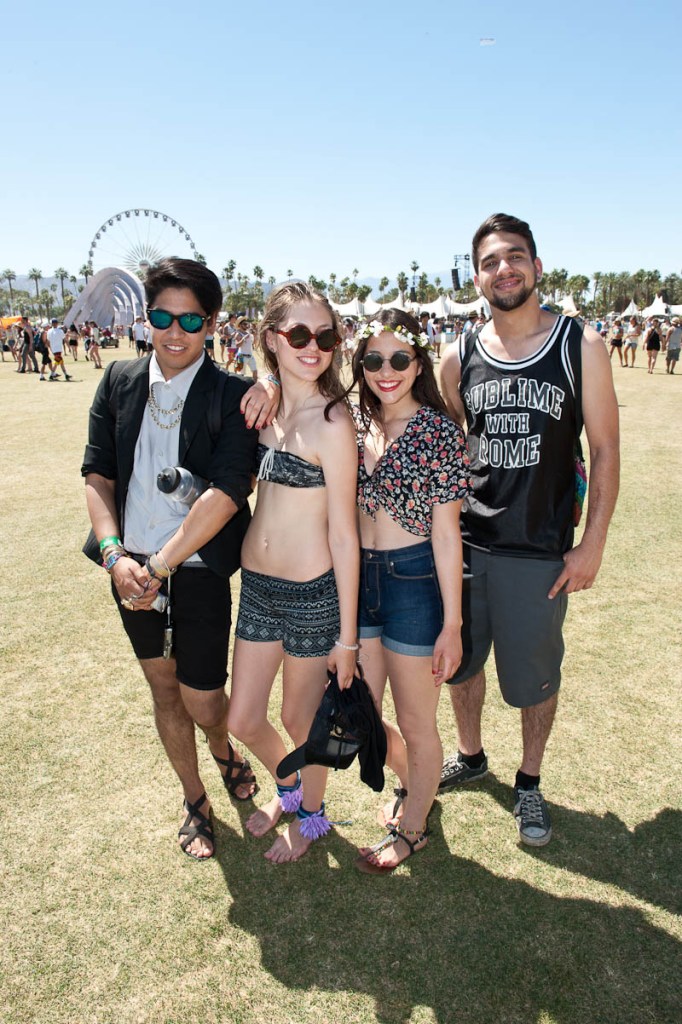 As temperatures broke triple digits at the Polo Fields, Coachella attendees had