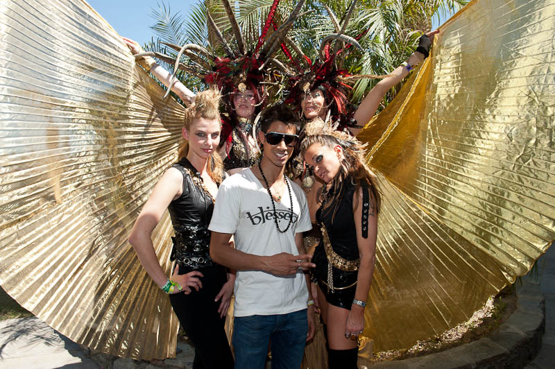 As temperatures broke triple digits at the Polo Fields, Coachella attendees had