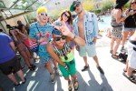 While crowds gathered in the desert for Coachella, pool parties kept everyone