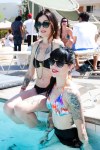 While crowds gathered in the desert for Coachella, pool parties kept everyone