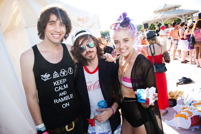 While crowds gathered in the desert for Coachella, pool parties kept everyone