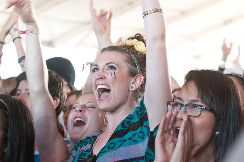 Coachella was almost back to normal with no rain Saturday. All images