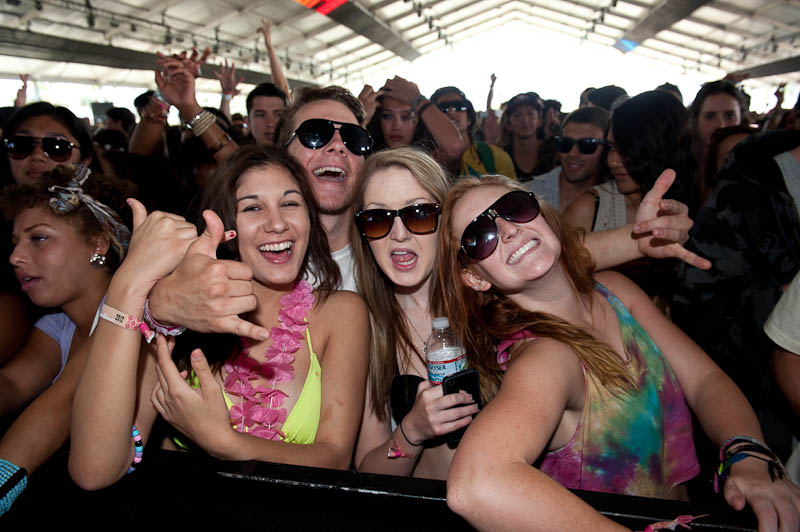 Coachella was almost back to normal with no rain Saturday. All images