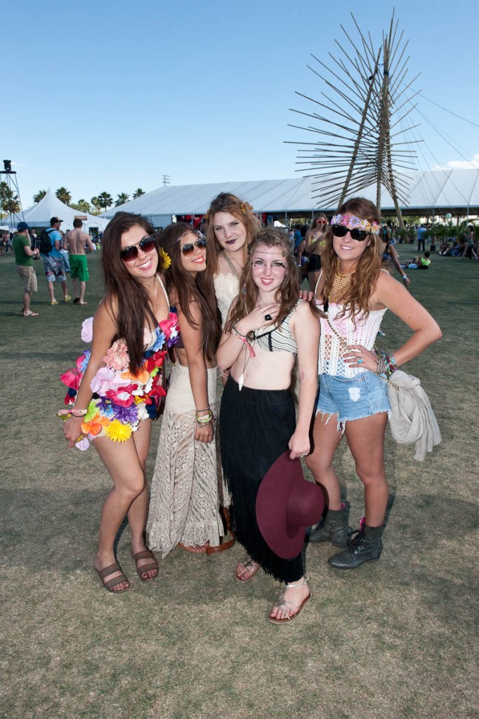 Coachella was almost back to normal with no rain Saturday. All images