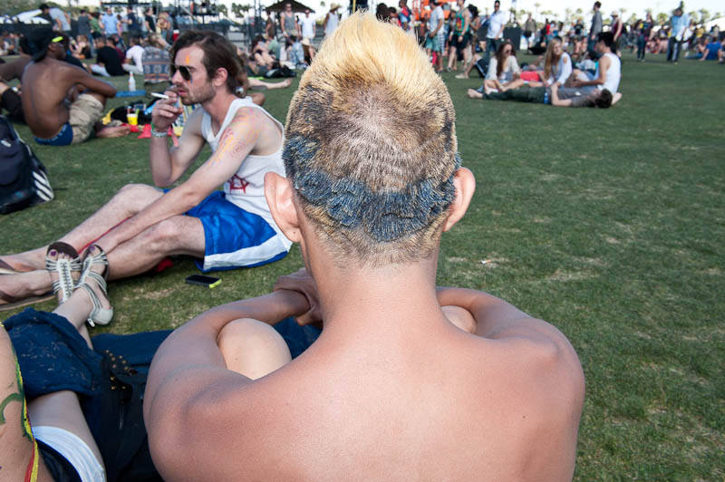 Coachella was almost back to normal with no rain Saturday. All images