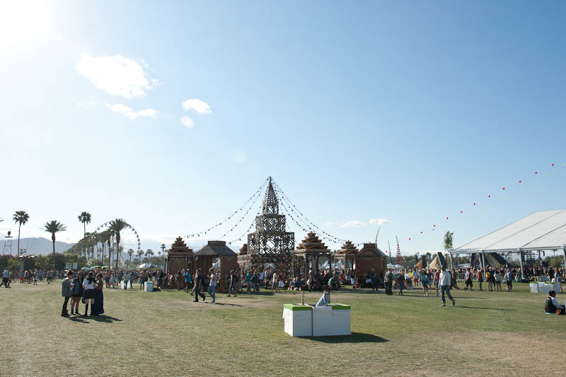 Coachella was almost back to normal with no rain Saturday. All images
