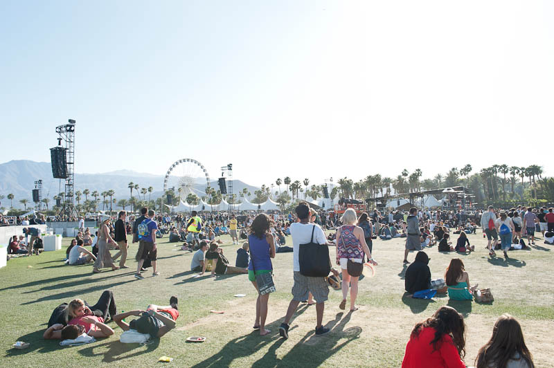 Coachella was almost back to normal with no rain Saturday. All images