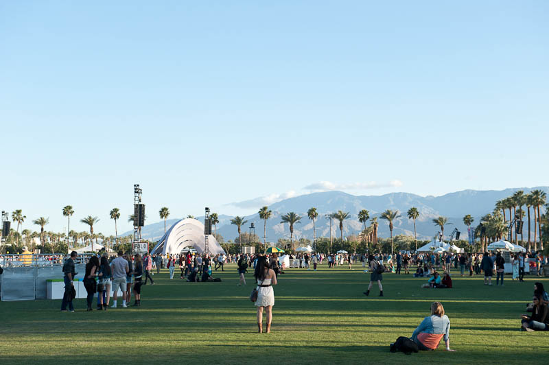 Coachella was almost back to normal with no rain Saturday. All images
