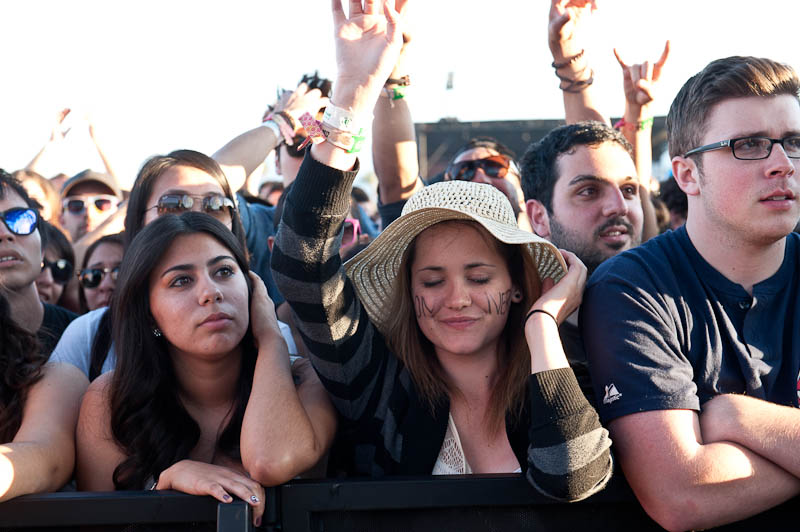 Coachella was almost back to normal with no rain Saturday. All images