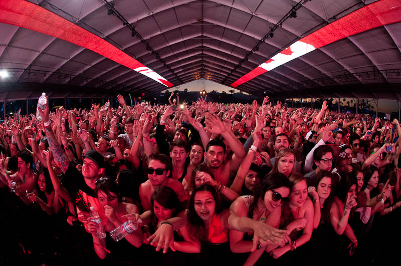 Coachella was almost back to normal with no rain Saturday. All images