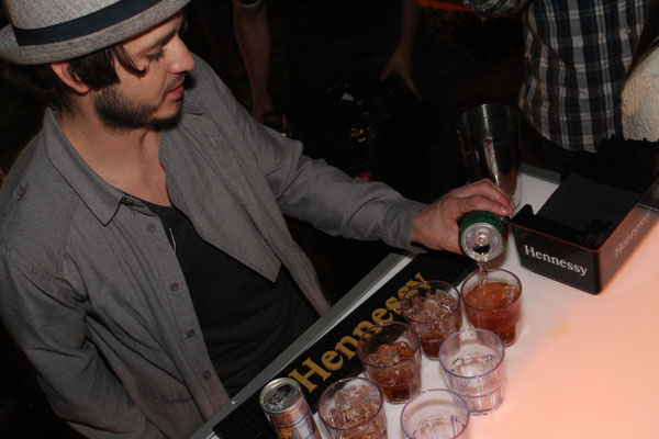 Hennessy V.S. kept the party going after Coachella ended Saturday with a