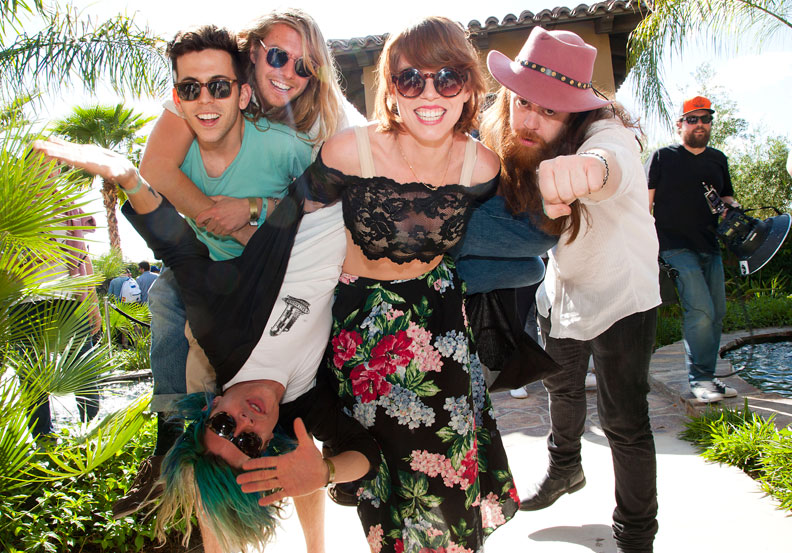 Colin Young-Wolff hit up the top Coachella parties Saturday including A Club