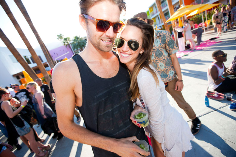 Colin Young-Wolff hit up the top Coachella parties Saturday including A Club