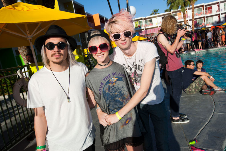 Colin Young-Wolff hit up the top Coachella parties Saturday including A Club