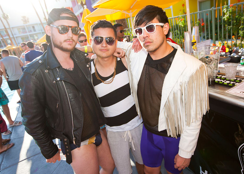 Colin Young-Wolff hit up the top Coachella parties Saturday including A Club