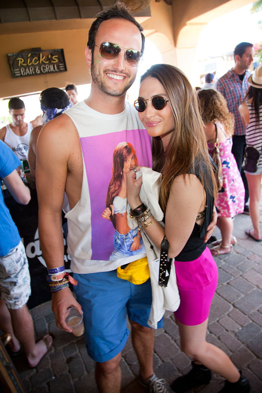 Colin Young-Wolff hit up the top Coachella parties Saturday including A Club