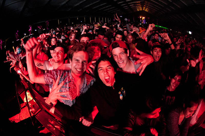 There were four kinds of people at Coachella Friday: People trying to