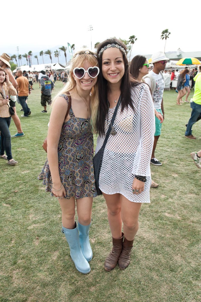 There were four kinds of people at Coachella Friday: People trying to