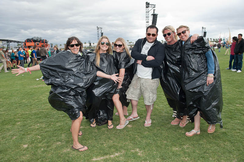 There were four kinds of people at Coachella Friday: People trying to