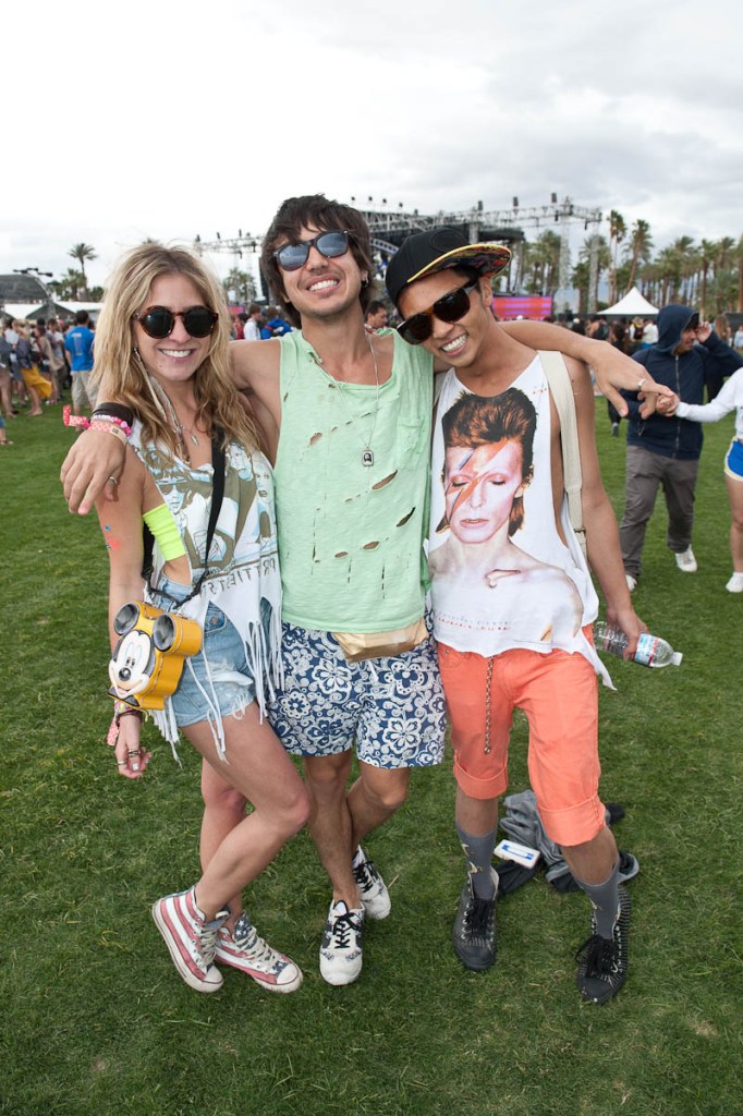 There were four kinds of people at Coachella Friday: People trying to