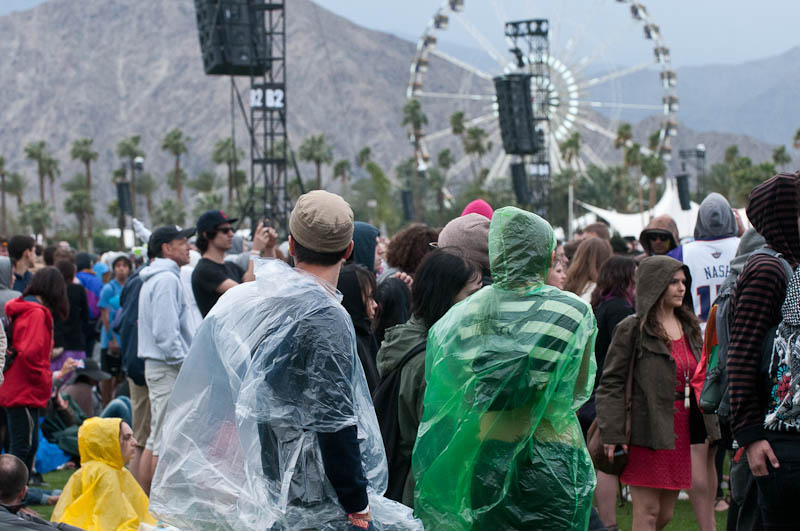There were four kinds of people at Coachella Friday: People trying to