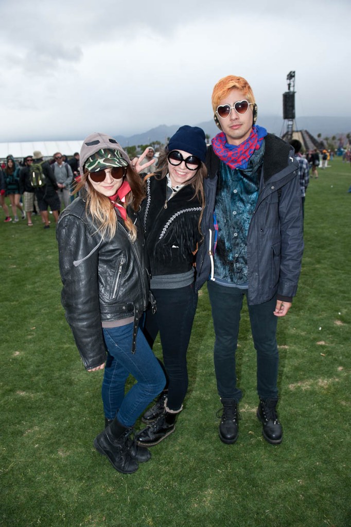 There were four kinds of people at Coachella Friday: People trying to