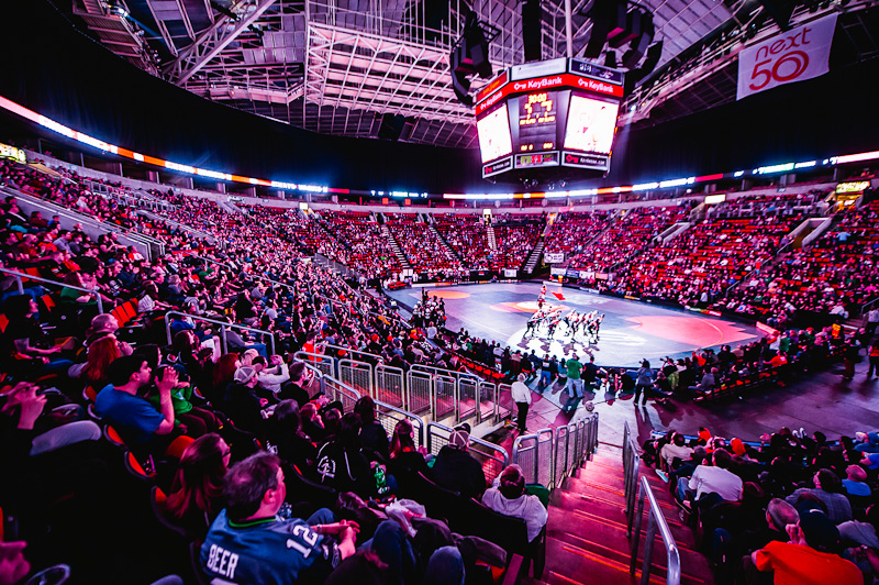 Seattle's all-female roller derby league held its third bout at KeyArena on