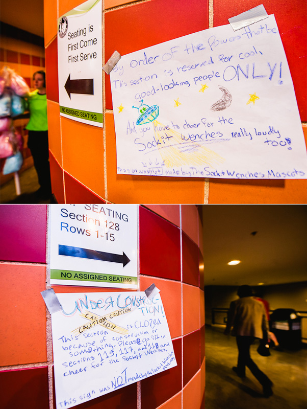 Seattle's all-female roller derby league held its third bout at KeyArena on