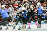 Seattle's all-female roller derby league held its third bout at KeyArena on