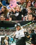 Seattle's all-female roller derby league held its third bout at KeyArena on