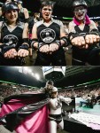 Seattle's all-female roller derby league held its third bout at KeyArena on