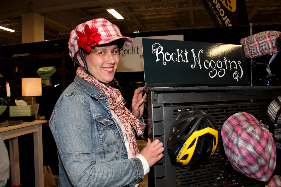 rockinoggins.com is a Seattle-based company that makes hats for helmets. Their website just launched this month.