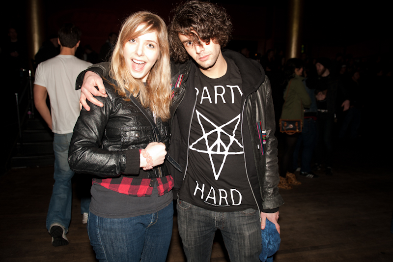 Andrew W.K. and opening band The Evaporators played high energy sets for