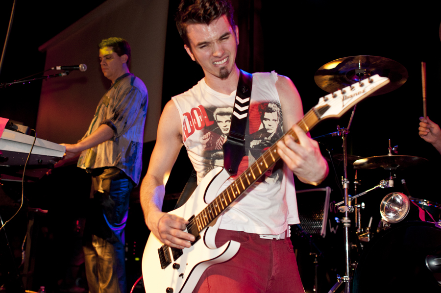 On Friday night at the Nectar Lounge, Michael's band Nite Wave performed to a crowd of rowdy 80's lovers!