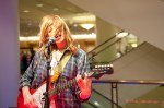 The indie-rock band Vivian Girls played a short set at Nordstrom in
