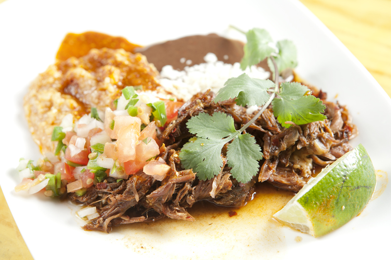 Like them, I wanted to love the barbacoa de cabrito, but I wasn't wowed by my serving of shredded goat.
